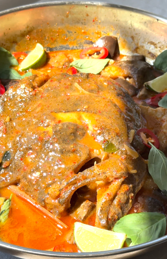 Thai Red Turbot Head Curry