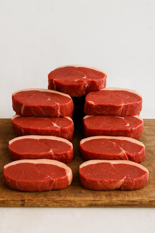 ❄️ Aged Beef Rump Steak Bundles - 10 portions