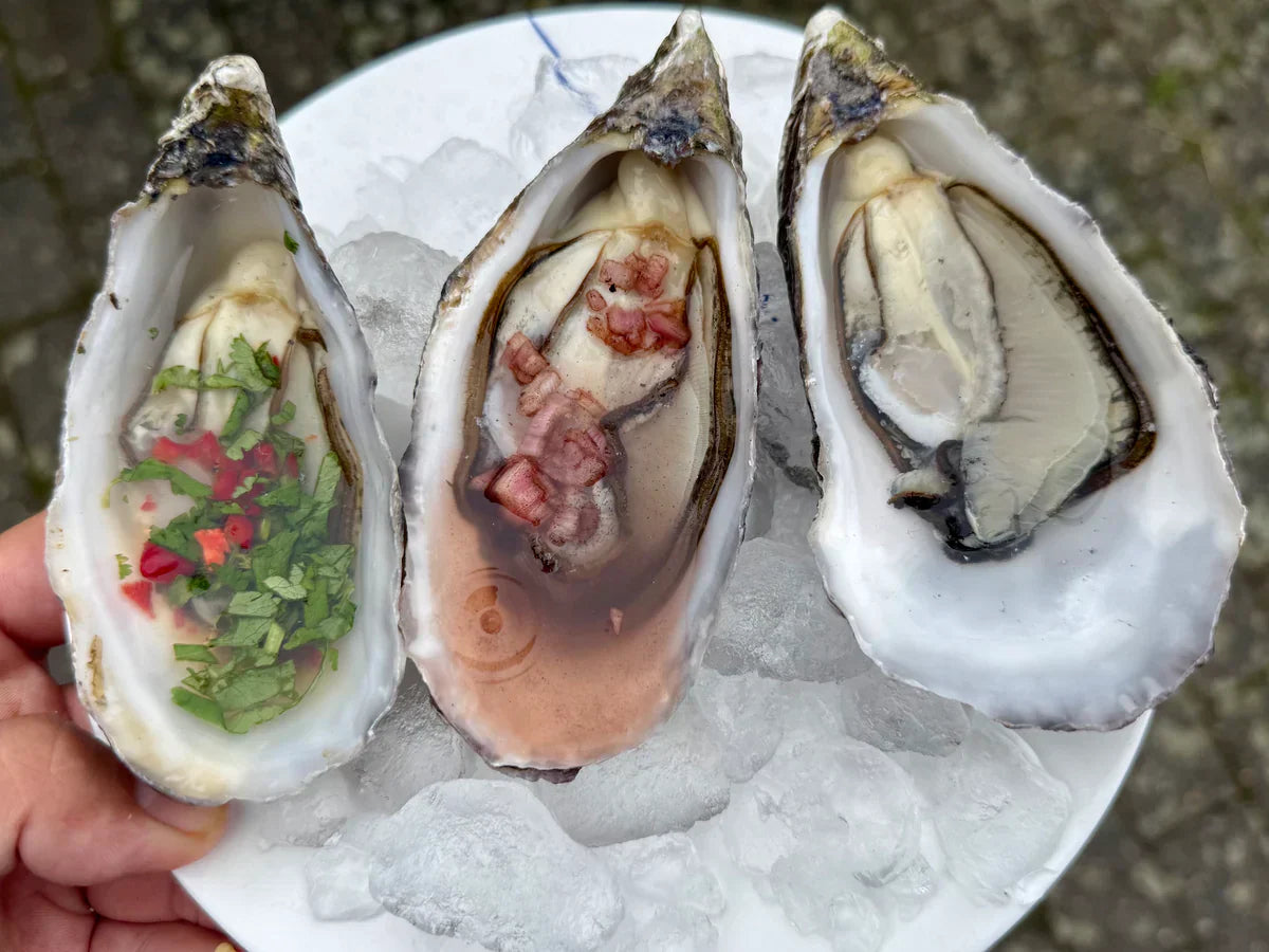 Oysters Three Ways