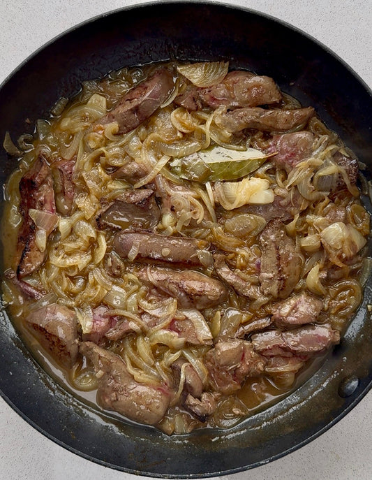 Venetian Style Lamb Liver and Onions