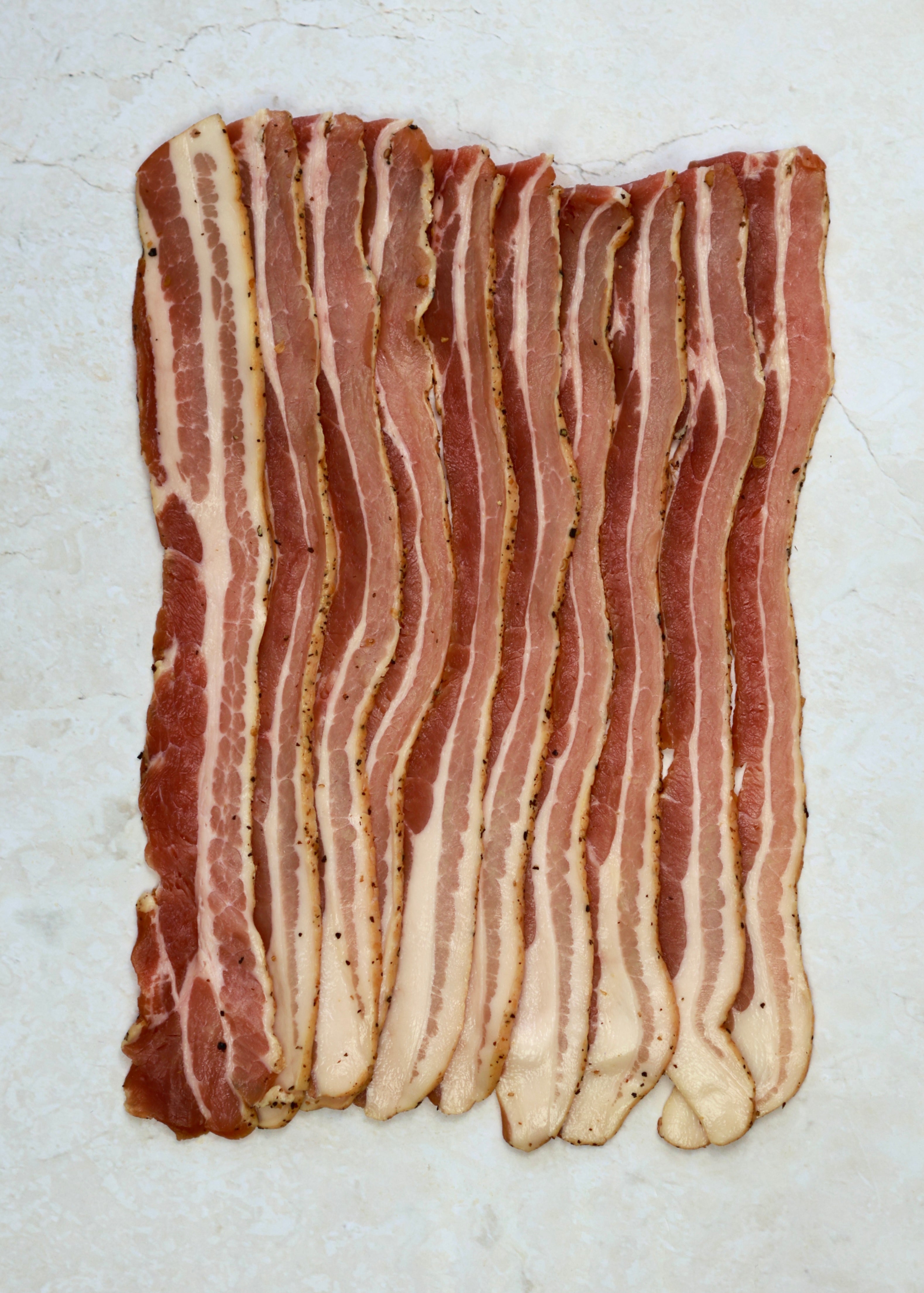 ❄️ Dry Cure Smoked Streaky Rindless Bacon, 240g